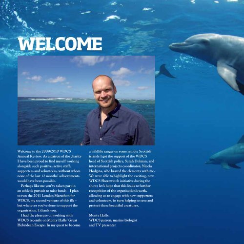 wdcs annual review 2009/2010 - Whale and Dolphin Conservation ...