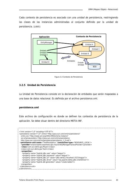 Mapeo Objeto Relacional - Repositorio UTN