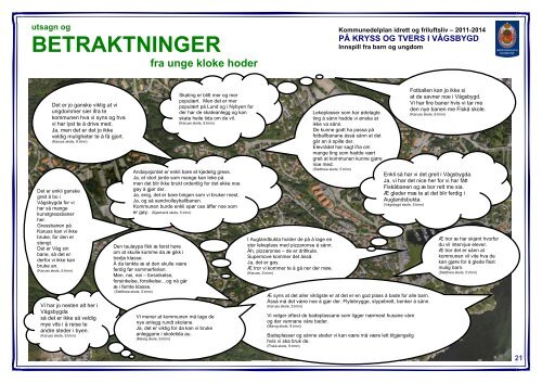 Kommunedelplan - innspill fra unge.pdf - Pedagogisk senter