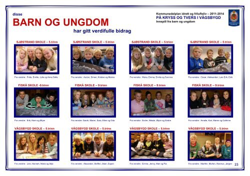 Kommunedelplan - innspill fra unge.pdf - Pedagogisk senter