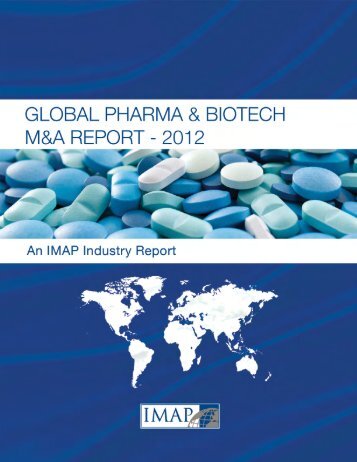 IMAP Pharmaceuticals and Biotech Industry Report - 2012