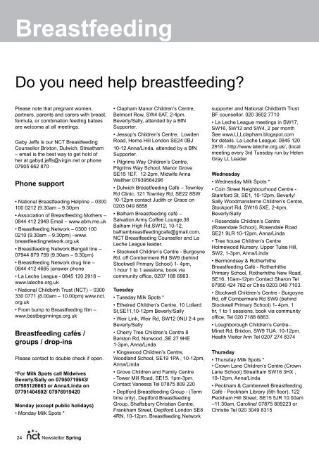 Breastfeeding - Mandy Mazliah