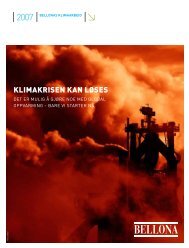 KLIMAKRISEN KAN LøSES - Bellona