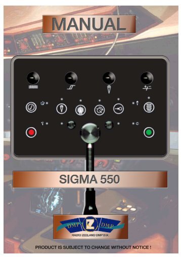 Sigma 550 Ver 04 - Radio Zeeland DMP