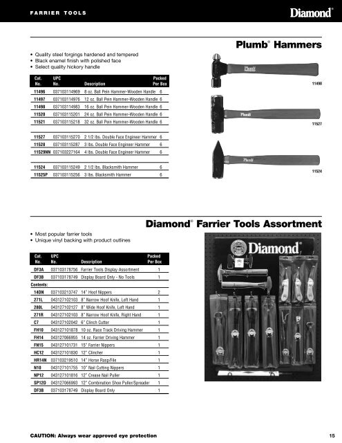 Horseshoes & Farrier Tools - Cooper Hand Tools