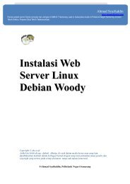 instalasi web server linux debian woody - Open Knowledge and ...