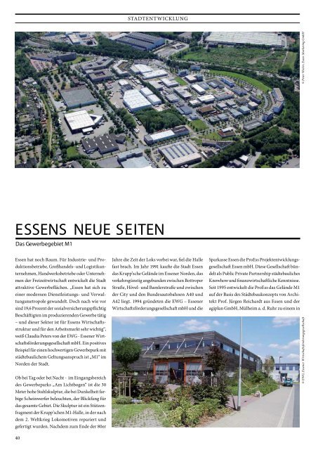 ESSENS NEUE SEITEN - M1 Gewerbepark Essen
