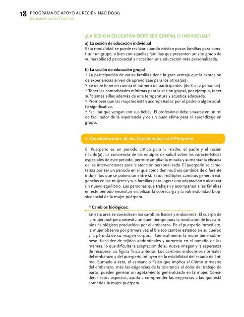 programa de apoyo al reciÃ©n nacido(a) - Chile Crece Contigo