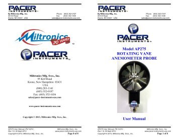 Miltronics 10210-AP275 User Manual Rev 1.6.pdf - Pacer Instruments