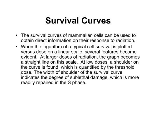 Module 6 Survival curves