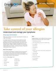 Wellness Flyer: Allergies - Time Well Spent - EmpireBlue