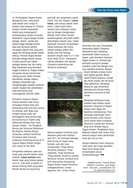 Warta Konservasi Lahan Basah - Wetlands International Indonesia ...