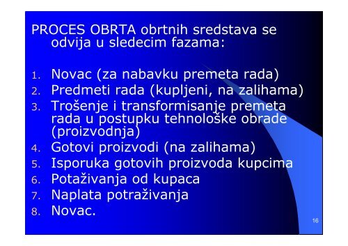 V Sredstva preduzeca - OBA