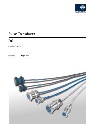 pulse transducer dg - Kiepe Elektrik