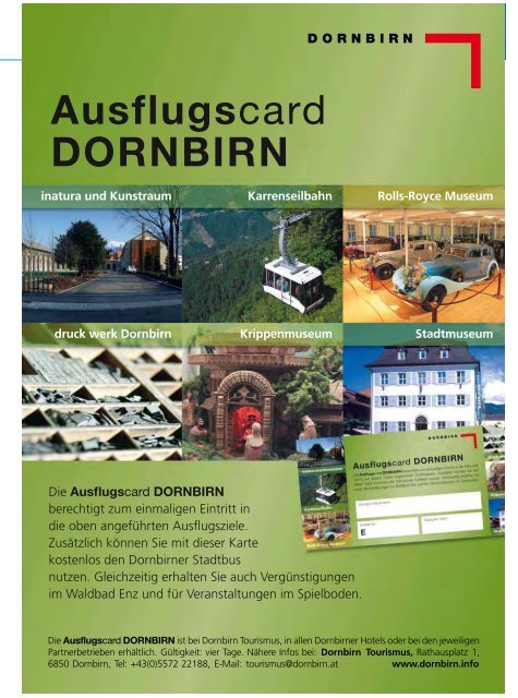 Ausflugscard DORNBIRN - European Dog Center