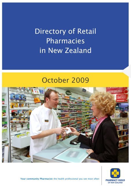 0800 775 725 - Pharmacy Guild of New Zealand