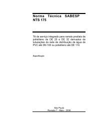 Norma TÃ©cnica SABESP NTS 175