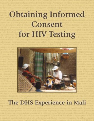 Obtaining Informed Consent for HIV Testing [QRS4] - Measure DHS