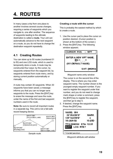 GPS-NAVIGATOR GP-32 & GP-37