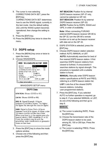 GPS-NAVIGATOR GP-32 & GP-37