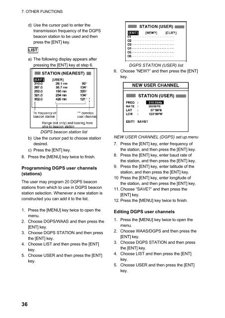 GPS-NAVIGATOR GP-32 & GP-37