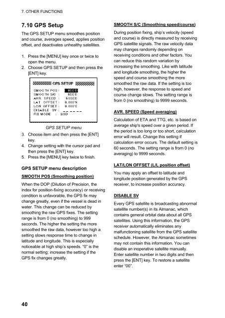 GPS-NAVIGATOR GP-32 & GP-37