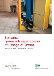 Sostanze generanti dipendenza sul luogo di lavoro. - Sicurweb