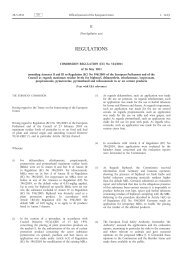 Commission Regulation (EU) No 524/2011 of 26 May ... - EUR-Lex