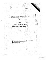 Delarue 3700 Service Manual Volume 2