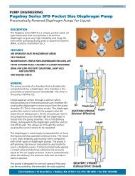 Pageboy Series SFD Pocket Size Diaphragm Pump - Clark Solutions