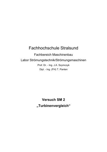 Skript STM 2 - Fachhochschule Stralsund