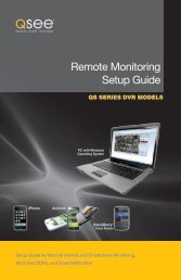 Remote Monitoring Setup Guide - Q-See