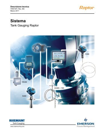 Sistema - Rosemount TankRadar