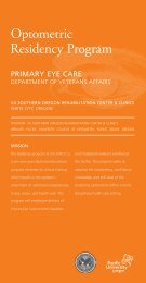 Primary Eye Care - Pacific University