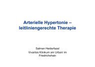 Arterielle Hypertonie â leitliniengerechte ... - Vivantes