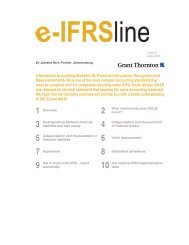 e-IFRSline May 06 - IAS 39: Financial Instruments - Grant Thornton