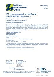 EC type-examination certificate UK/0126/0095 Revision 3 - emetas