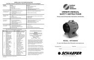 Americ Confined Space Ventilator VAF3000A&B Models Manual