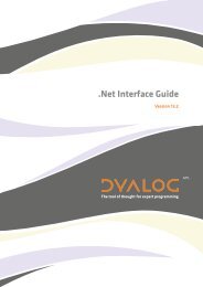 Notes - Dyalog APL - D-functions