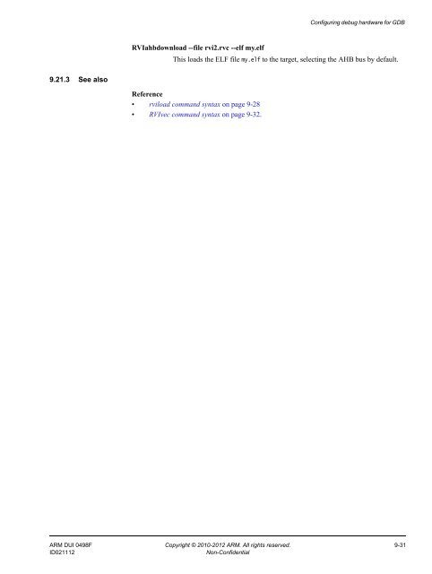 ARM DS-5 Using the Debug Hardware Configuration Utilities