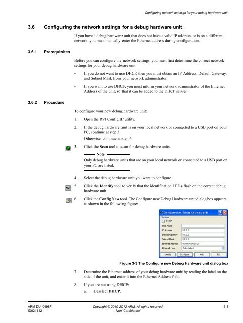 ARM DS-5 Using the Debug Hardware Configuration Utilities