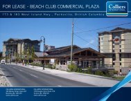 for lease - beach club commercial plaza - Colliers International