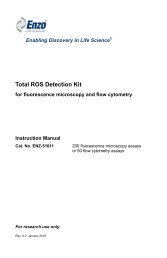 User Manual-ENZ-51011 - Rev 2.0 Jan 2010.pub - Enzo Life Sciences