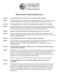 10 Most Common Myths About Continuing Education