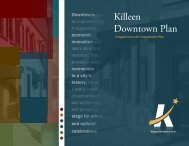 Downtown Plan - City of Killeen