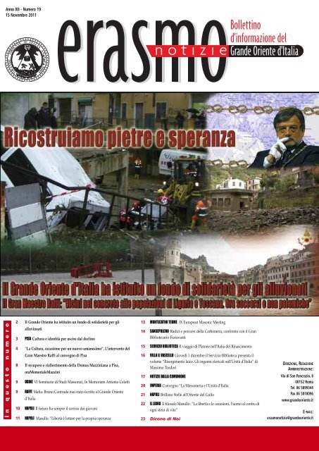 N. 19-2011 - Grande Oriente d'Italia