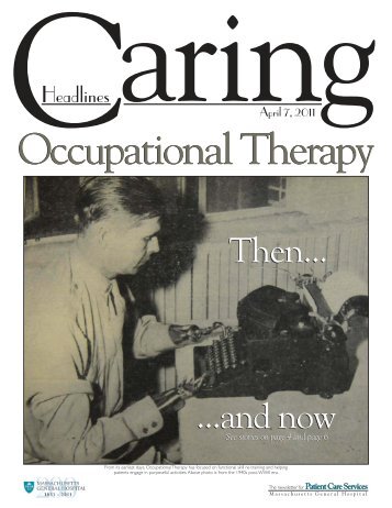 Occupational Theapy Then... ...and now - April 7, 2011 - Mghpcs.org