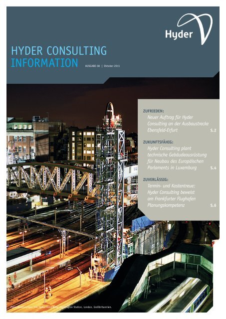 Hyder Consulting Information Ausgabe 08 | Oktober 2011