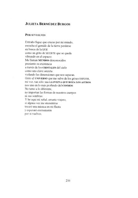 antologÃ­a de la poesÃ­a cÃ³smica cubana - Frente de AfirmaciÃ³n ...