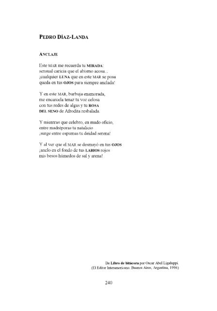 antologÃ­a de la poesÃ­a cÃ³smica cubana - Frente de AfirmaciÃ³n ...